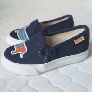 Keds Rifle Paper Co Double Decker Size 5 Dachshund Embroidery sneaker shoes